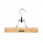 Dřevěná ramínka na kalhoty 25 cm, přírodní, sada 2ks SPRINGOS HG0054