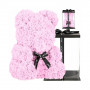 Medvídek z růží 40 cm, růžový SPRINGOS ROSE BEAR