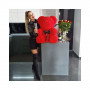 Medvídek z růží 70 cm, červený SPRINGOS ROSE BEAR
