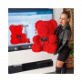 Medvídek z růží 70 cm, červený SPRINGOS ROSE BEAR