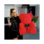Medvídek z růží 70 cm, červený SPRINGOS ROSE BEAR