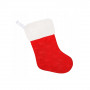 Vánoční punčocha na dárky LUX červená
