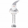 Vánoční Santa Claus nastavitelný 51-91 cm, šedý