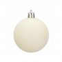 Vánoční baňky béžové mix - 4/5/6cm, sada 30ks