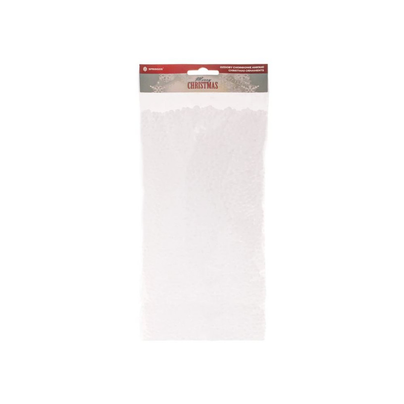 SPRINGOS Umělý sníh, bílé kuličky, 40g CA0205-XG