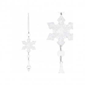 Vánoční ozdoba - Křišťálová vločka 15cm