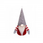 Skřítek GNOM s šedou čepicí 20 cm