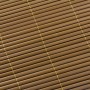 Clona na plot, bambusová rohož z PVC 160x500 cm, hnědá