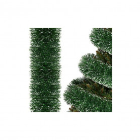 Vánoční řetěz Girlanda XXL 6m zelená zasněžená