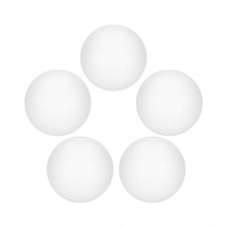 Polystyrenové koule - 10 cm, bílé, sada 5ks SPRINGOS
