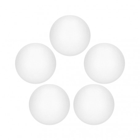 Polystyrenové koule - 12 cm, bílé, sada 5ks SPRINGOS