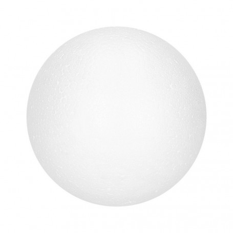 Polystyrenová koule - 13 cm, bílá SPRINGOS