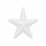 Polystyrenová hvězda - 9 cm, bílá SPRINGOS CA0234