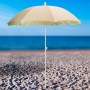 Plážový slunečník 180 cm UV30 Beach, krémový