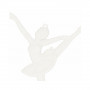 Vánoční ozdoby - Baletka, bílá, sada 2ks