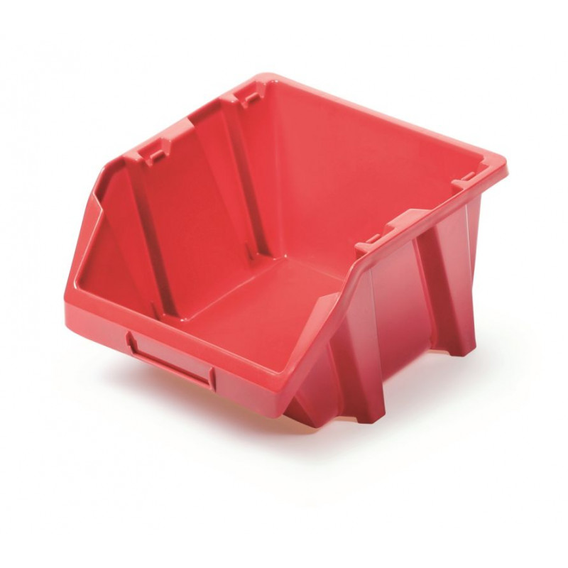 Prosperplast Plastový úložný box BINEER SHORT 92x77x60 červený KBIS10-3020