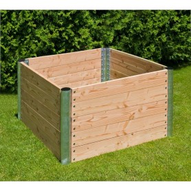 Vyvýšený záhon Premium 138x138x45 cm