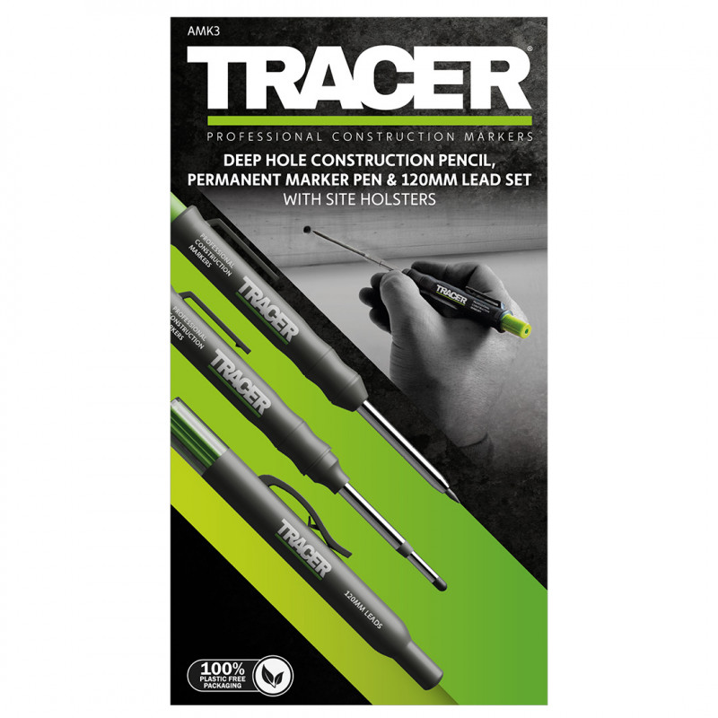 TRACER Sada řemeslnických tužek Tracer AMK3 3337-XG