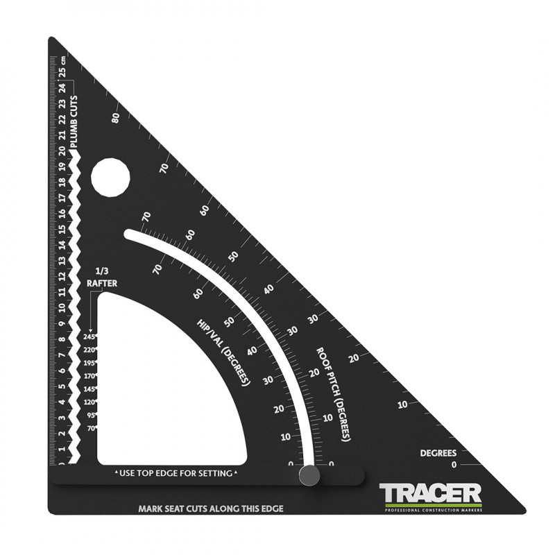 TRACER Tesařský úhelník Tracer Pro Square - velký 4072-XG
