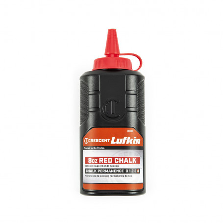 Červená prášková barva CRESCENT LUFKIN – náhradní plnění 236 ml
