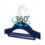 Plastová ramínka na šaty, modré, sada 3ks SPRINGOS HG0044