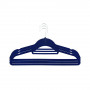 Plastová ramínka na šaty, modré, sada 3ks SPRINGOS HG0044