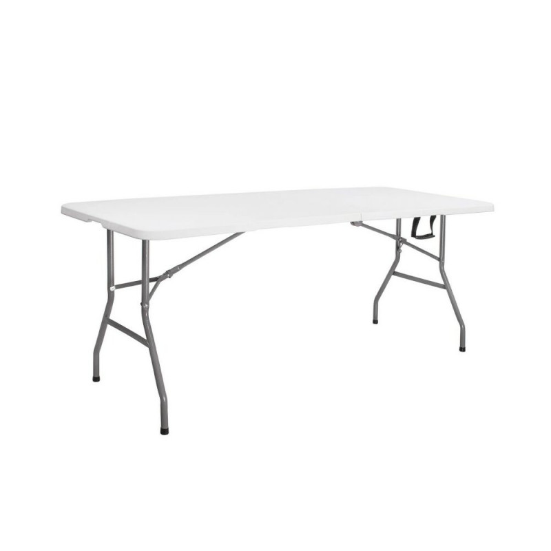 SPRINGOS Cateringový stůl skládací 180x75 cm, bílý SPRINGOS BANQUET GF0051-XG