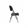 Skládací židle SPRINGOS BANQUET černá