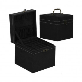 Šperkovnice SPRINGOS QUATRE černá