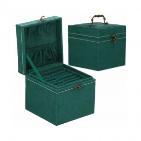 Šperkovnice SPRINGOS QUATRE zelená