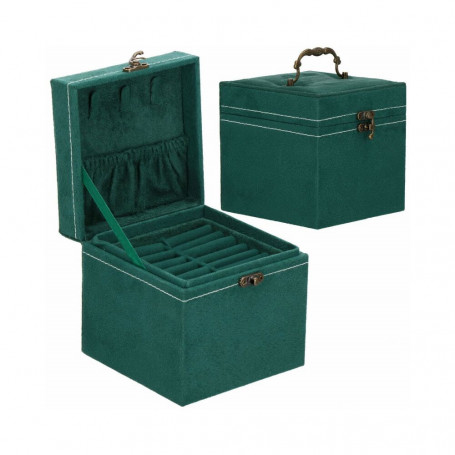 Šperkovnice SPRINGOS QUATRE zelená