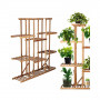 Dřevěný stojan na květiny SPRINGOS PLANT 12