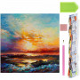 Diamantové malování 40x30 cm,  Západ slunce Springos ART
