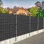Stínící plotová páska 4,75cm x 35m, antracitová SPRINGOS FN0003