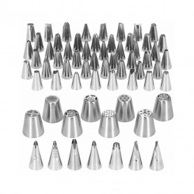 Cukrářská sada na zdobení, 137-dílná, nerez SPRINGOS DECORA