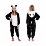 Pyžamo Kigurumi Panda černo-bílé, vel. 125-140 cm SPRINGOS