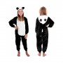 Pyžamo Kigurumi Panda černo-bílé, vel. 110-120 cm SPRINGOS