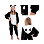 Pyžamo Kigurumi Panda černo-bílé, vel. 110-120 cm SPRINGOS