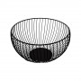 Drátěný košík na ovoce 19x11 cm černý SPRINGOS