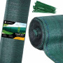 Stínící tkanina 120cm x 50m, 90% zastínění, zelená SPRINGOS SN0029