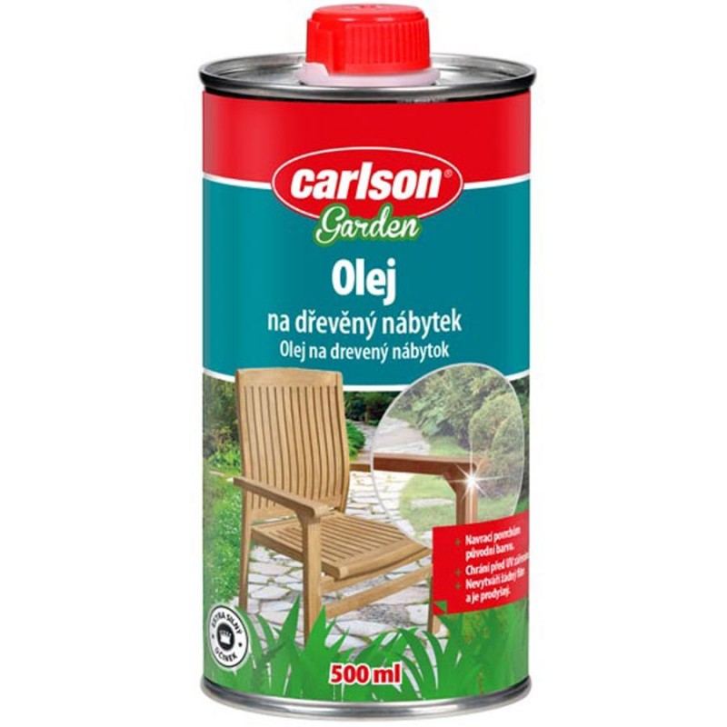 Carlson Garden Olej na dřevěný nábytek 500 ml 36.009FILS