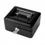 Kovová pokladnička 14x12x8 cm DGK 150, černá