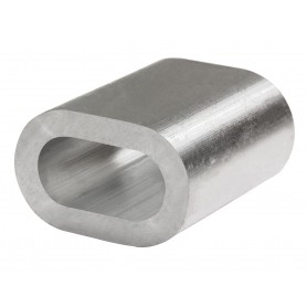 Hliníkové lisovací svorky 10 mm, 50 ks