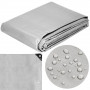 Krycí plachta s oky 2x3 m, extra silná, 270g PE, šedá SPRINGOS PROTECT