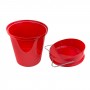 Napájecí kbelík pro drůbež 6 l, červený