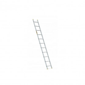 Hliníkový žebřík 1x11 příček jednodílný DRABEST DP-11 PRO