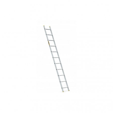 Hliníkový žebřík 1x11 příček jednodílný DRABEST DP-11 PRO