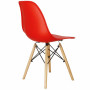 Designová židle SPRINGOS MILANO červená