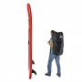 Stand-Up Paddleboard nafukovací s příslušenstvím do 90 kg, 305x71 cm, červený