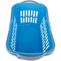 Nákupní košík plastový 21 litrů, modrý